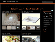 Tablet Screenshot of defilenidees.com